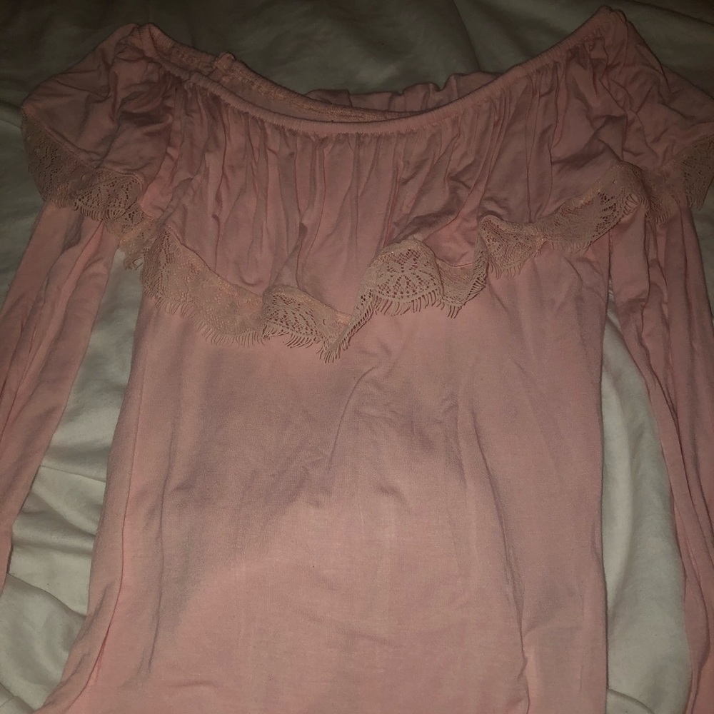 Off the shoulder shirt